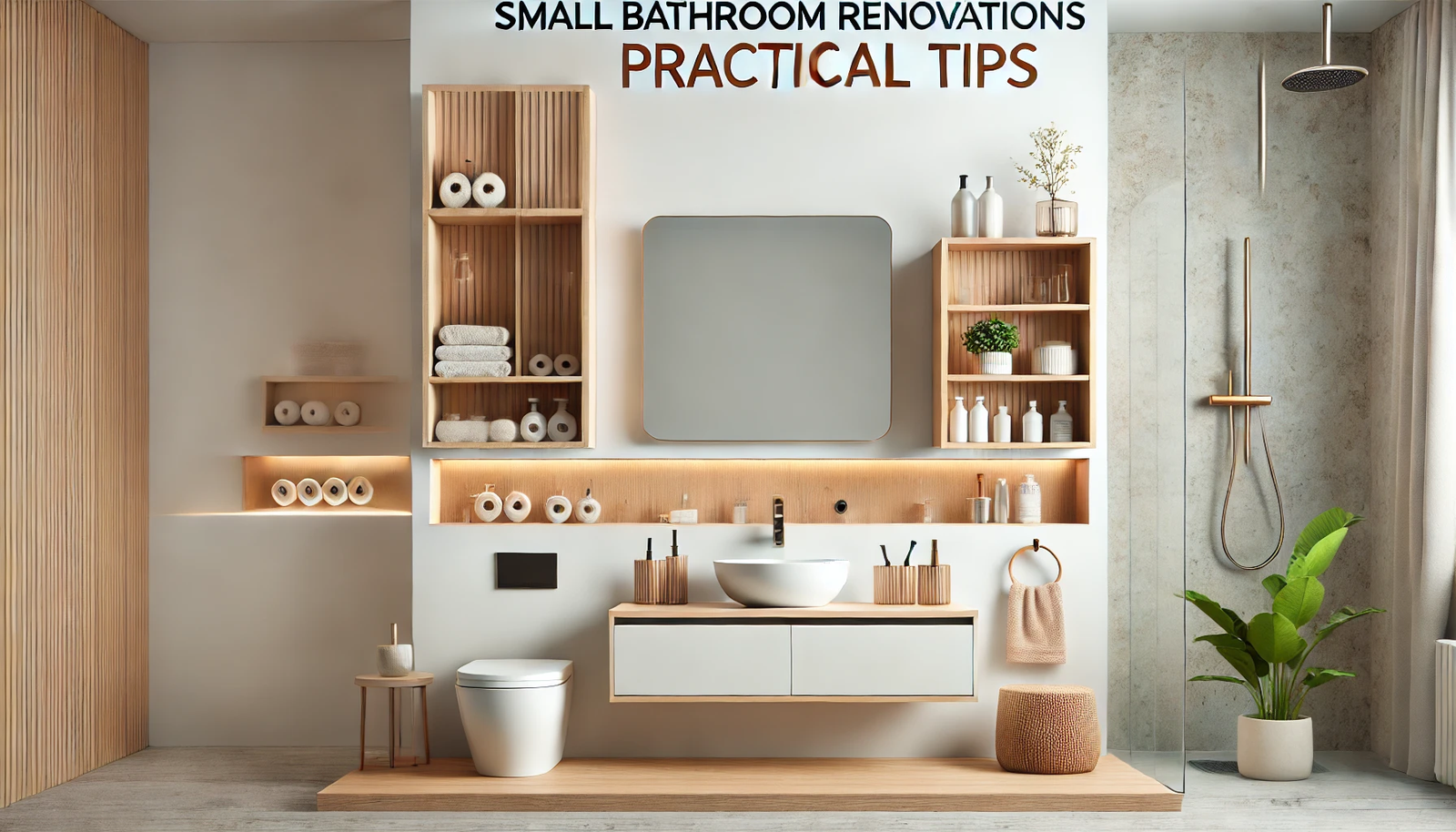 Small Bathroom Renovations: Practical Tips